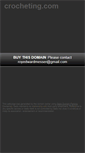 Mobile Screenshot of crocheting.com